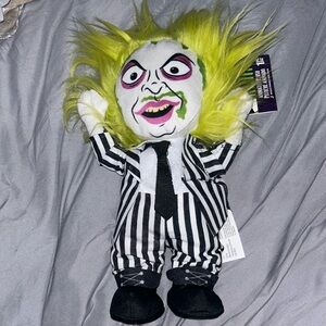 Beetle Juice Animated Plush (NWT & Moves & Says Phrases)